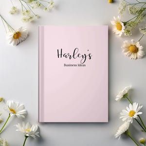 Custom Business Journal Matte - Small Business Owner Gift, Personalized Notebook, Office Stationery, Business Planner, Entrepreneur Notebook
