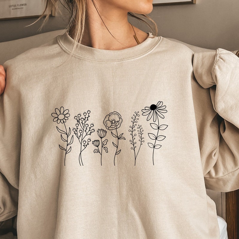 Flower Love 4641 Hoodie