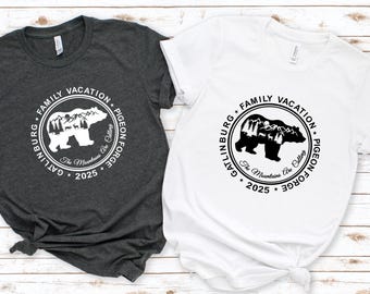 Gatlinburg Pigeon Forge Family Vacation 2025 Shirt, The Mountains Shirt, Family Trip Shirt, Adventure Shirt, The Mountains Are Calling