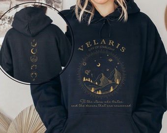 Velaris Sweatshirt, Velaris City Of Starlight Hoodie, The Night Court Shirt,  Merch Shirt, City of Starlight Sweater