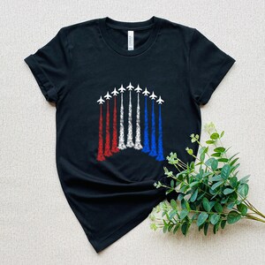 Red White Blue Air Force Flyover Men&#39;s T-shirt , 4 of  july shirt