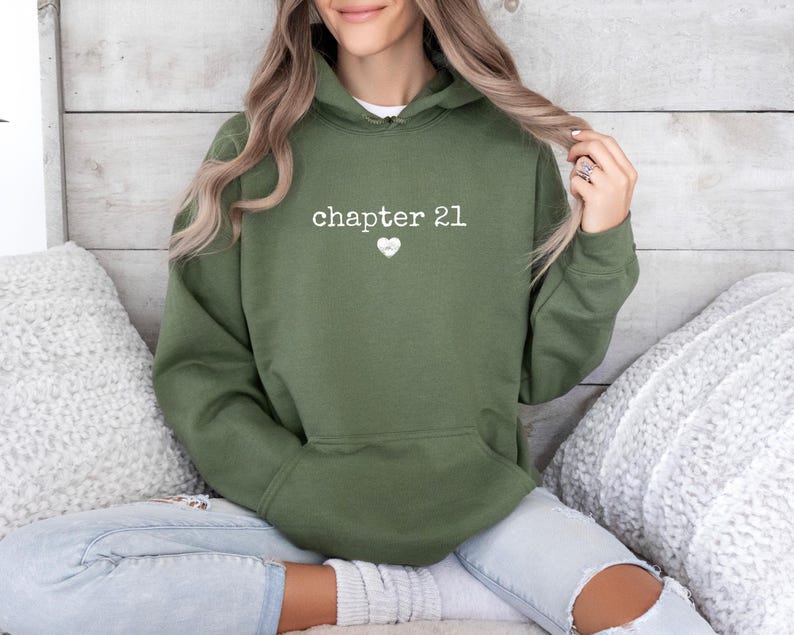 Chapter Birthday Sweatshirt, Custom Year Hoodie, 21st Birthday Gift, Personalized Milestone Cloth Number Birthday Clothing, Birthday Apparel image 10