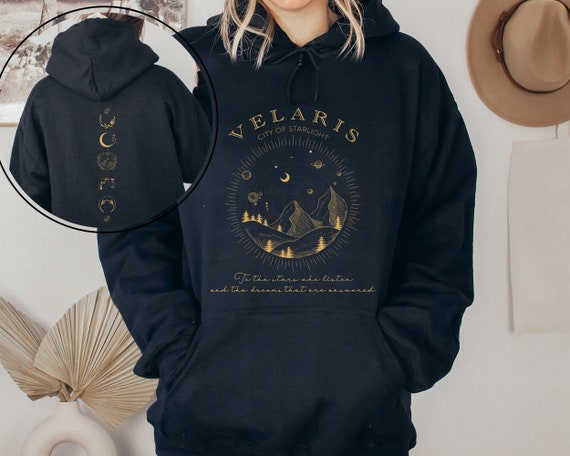 Velaris Sweatshirt, Velaris City Of Starlight Hoodie, The Night Court Shirt,  Merch Shirt, City of Starlight Sweater