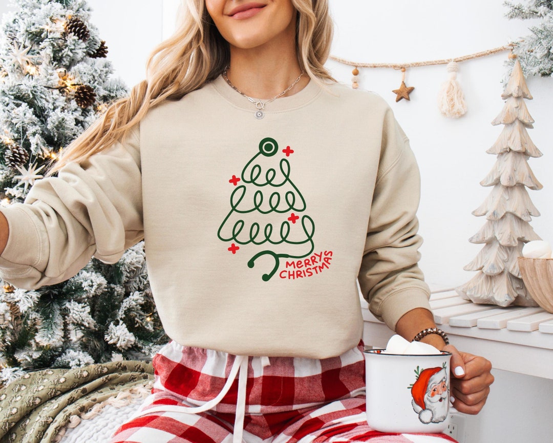 Christmas Stethoscope Sweatshirt main image 1