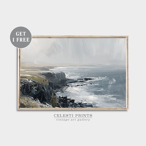 Pintura de Orkney, arte de viagem, Orkney para impressão, decoração de casa, presente de viagem de Orkney, impressão de paisagem, Ilhas Orkney, download digital