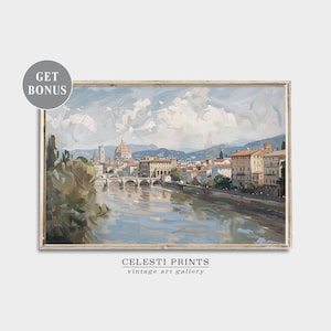 Firenze Wall Decor, Italy Wall Art, Florence Print, Europe Print, Italy Lover Gift, Florence Travel Art, Florence Lover, Digital Download
