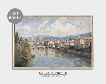 Firenze Wall Decor, Italy Wall Art, Florence Print, Europe Print, Italy Lover Gift, Florence Travel Art, Florence Lover, Digital Download