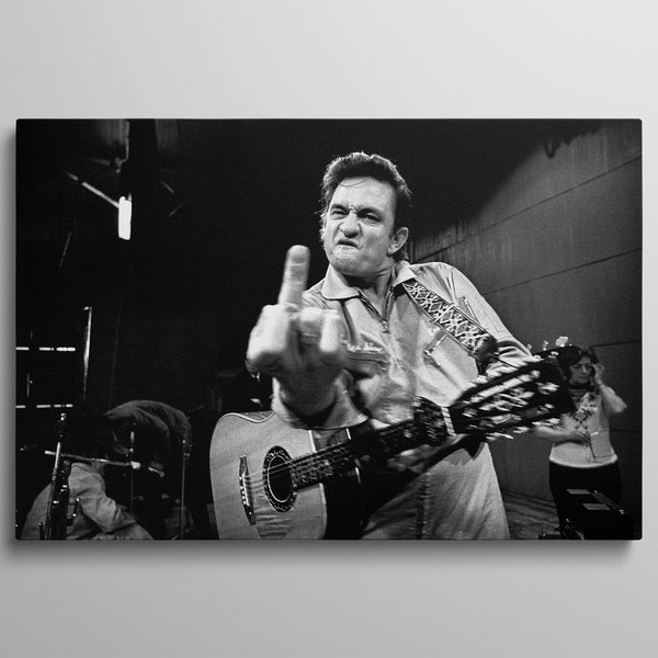 Johnny Cash Art Etsy