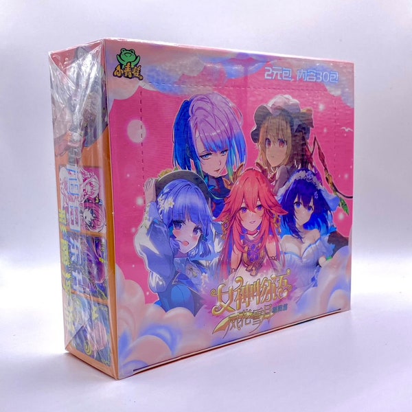 Goddess Story TCG Display BOX NS-2M09 Anime Waifu Cards Packs