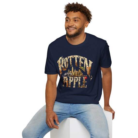 ROTTEN APPLE Unisex Softstyle T-shirt - Etsy