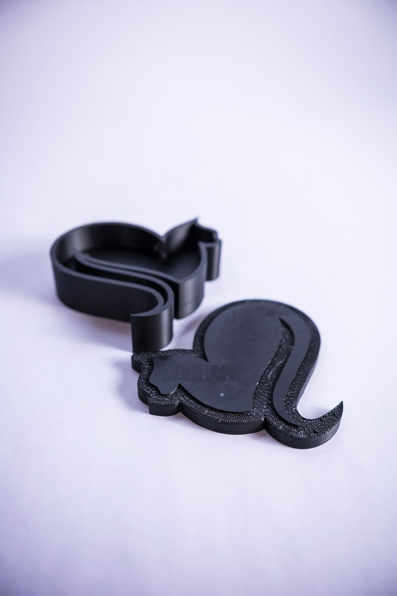 3D Printed Cat Box – PLA Storage Container, Jewelry Box