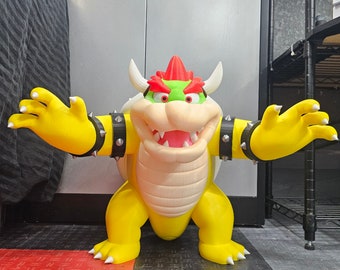 3D-utskriven Bowser-figur: Liten Mario Collector's Edition