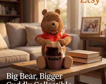 3D Printed Collectible Figurine - 18” WINNIE THE POOH