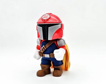 Mariolorian - Mario-Lorian - Mario x Mandalorian - Fan Art impreso en 3D - ¡Consigue el tuyo ahora!