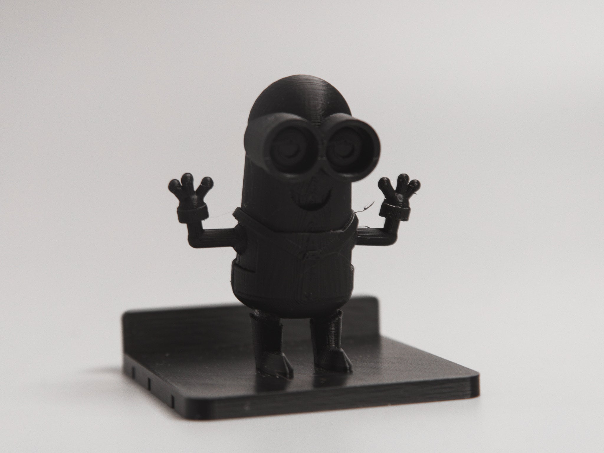 3D Printed Minion Phone Holder: Despicable Me Inspired