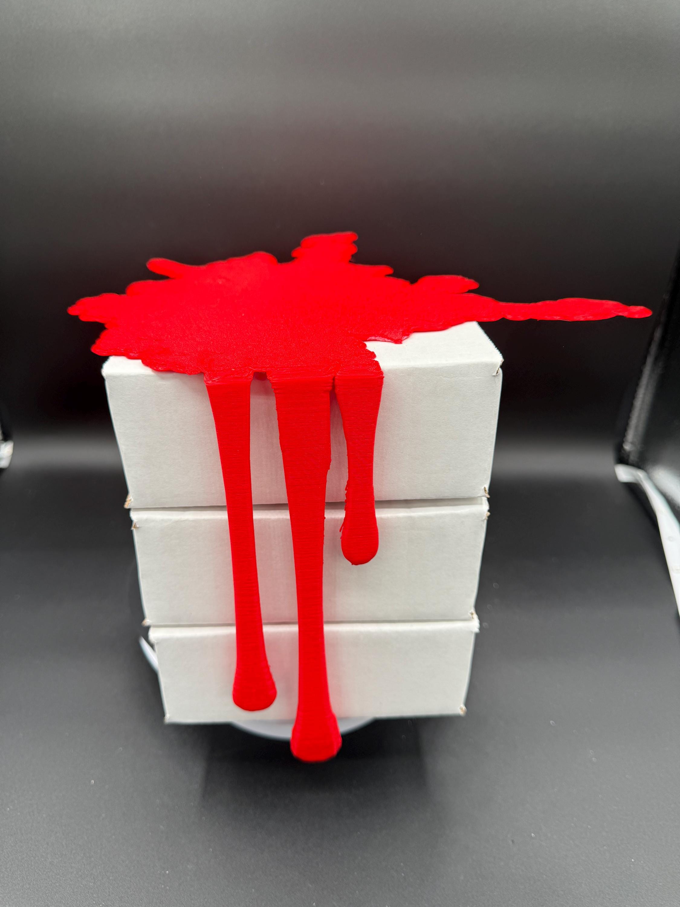 3D Printed Drip Splash – Custom Color & Size