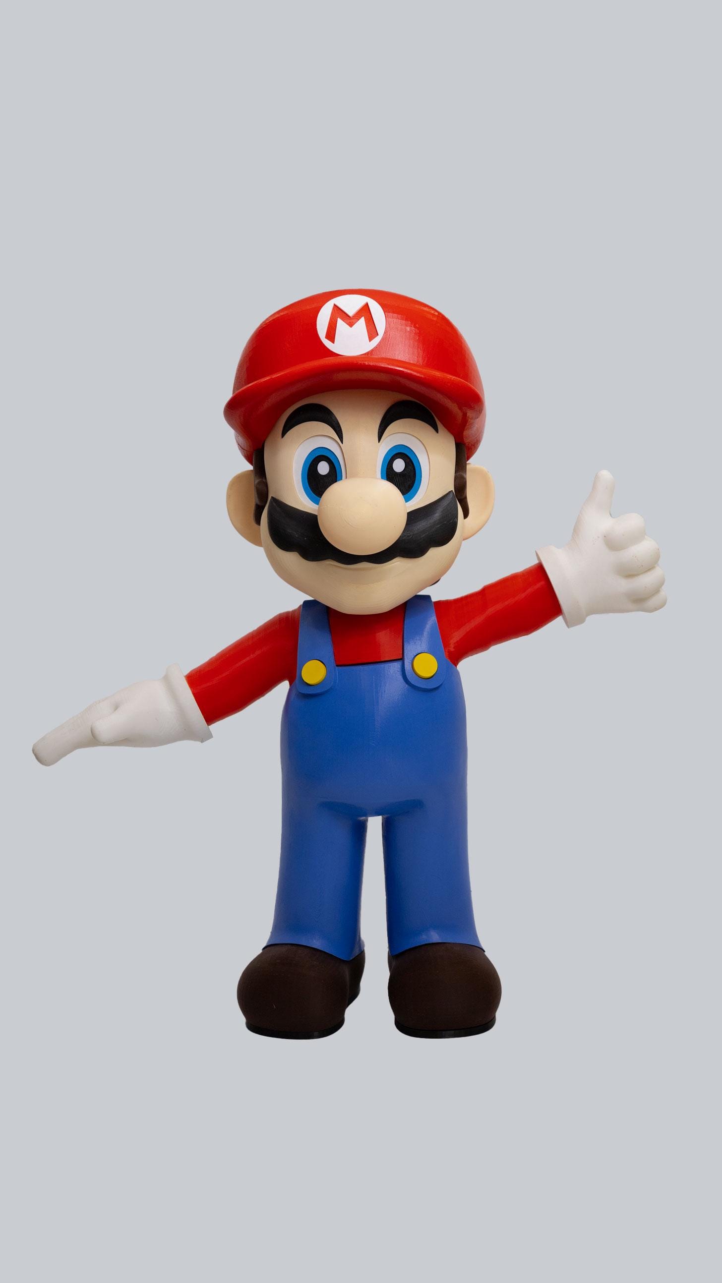 Giant Mario – 36" 3D Printed Collectible Figure
