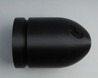 Bullet Bill impreso en 3D: caja de almacenamiento inspirada en Mario Bros.