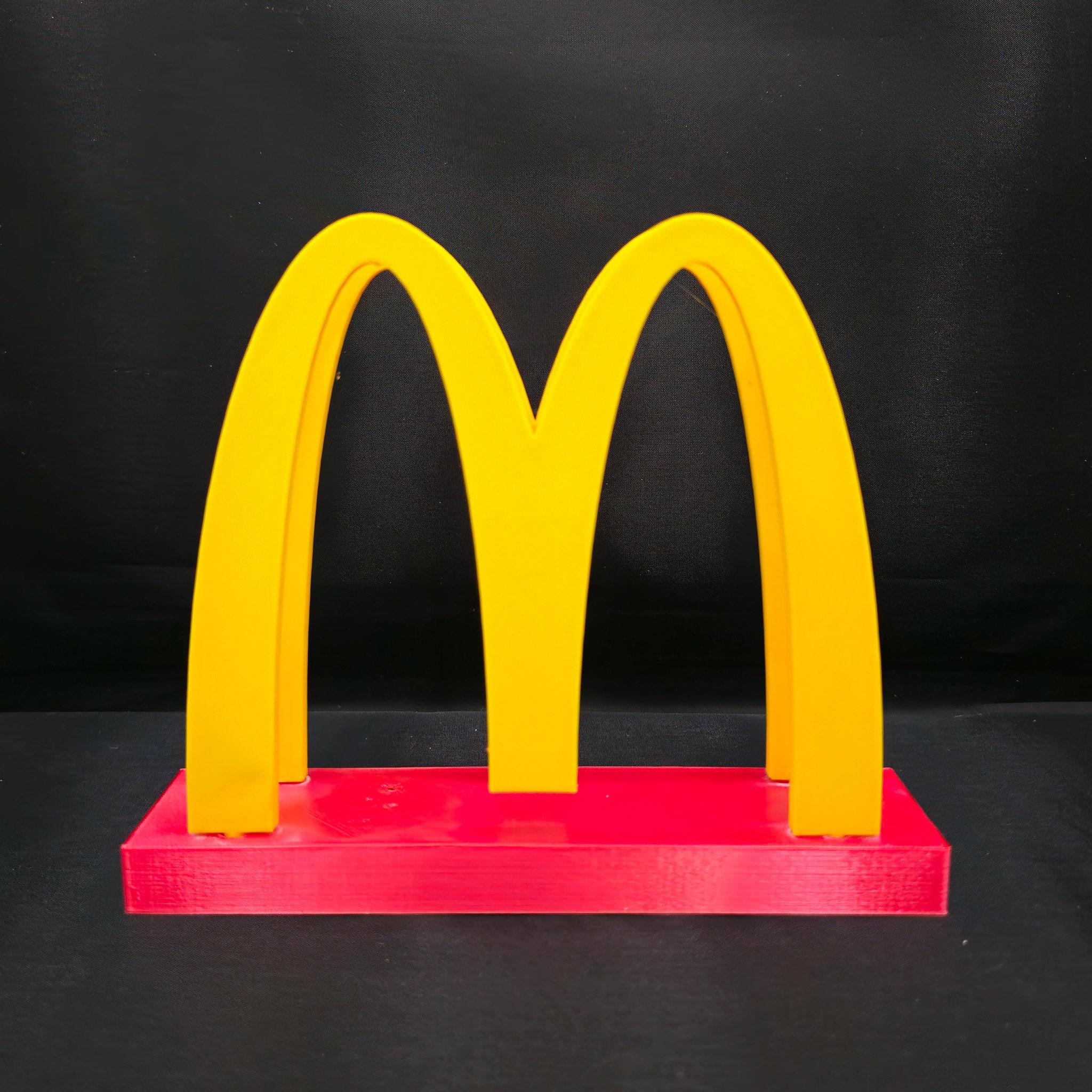 McDonalds Napkin Holder - 3D Printed - Comes as shown.. Kids will love this!