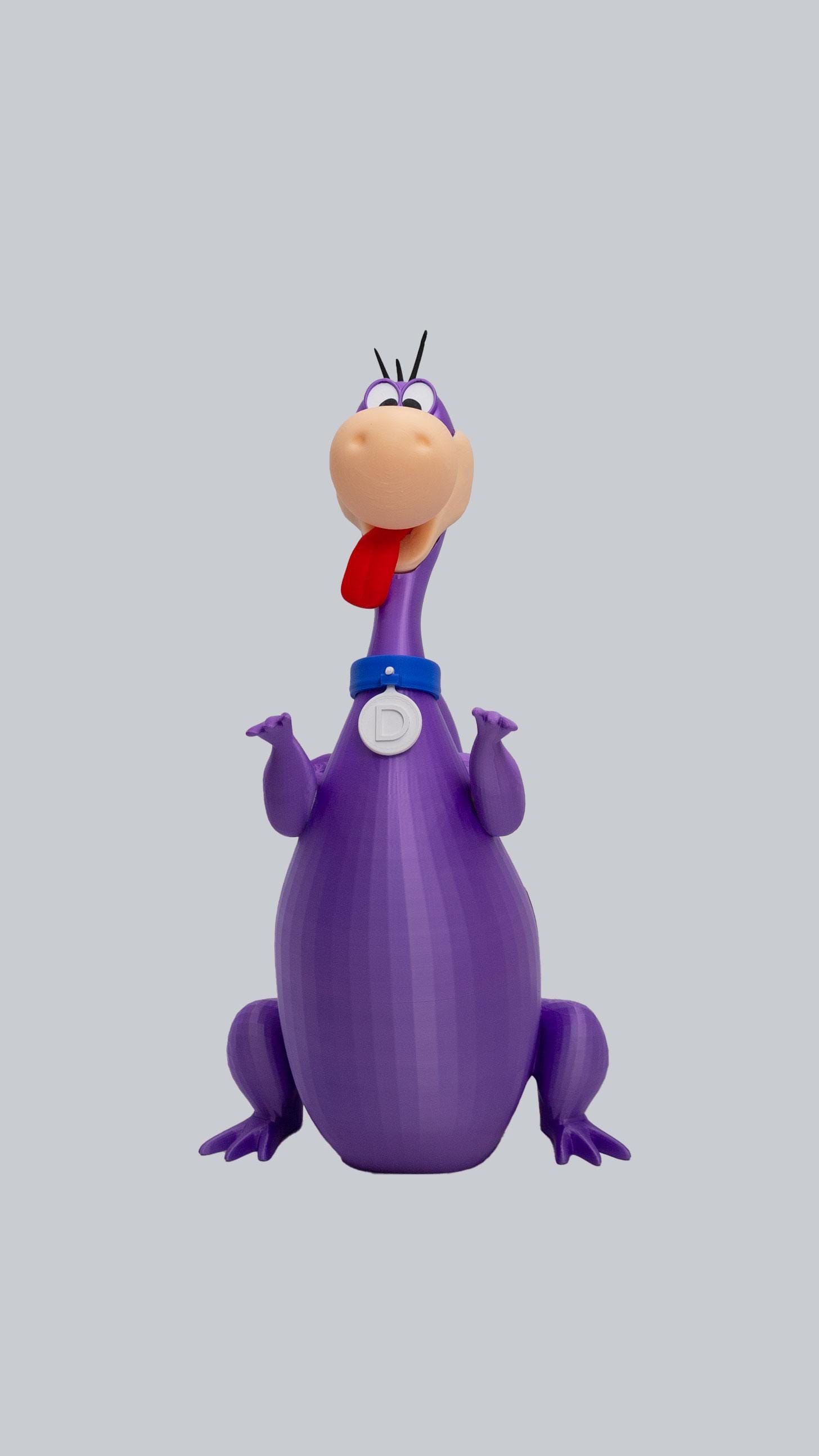 Dino Flintstone – 32" Tall - 3D Printed - Collectible Figure - Fan Art -  Custom Sizes Available!