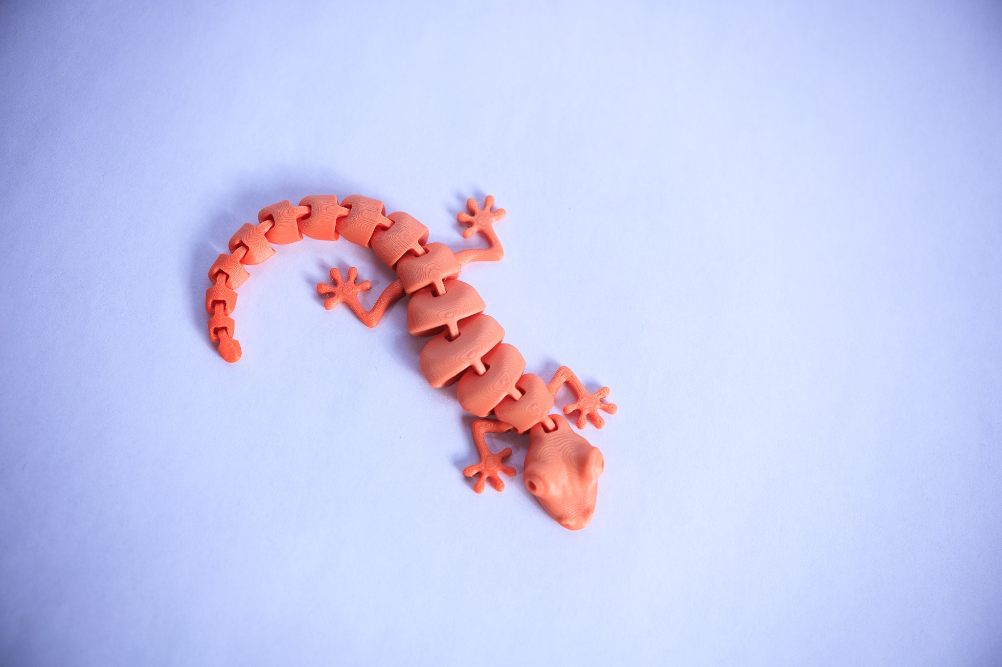 3D Printed Fidget Lizard: Articulating Flexible Stim Toy