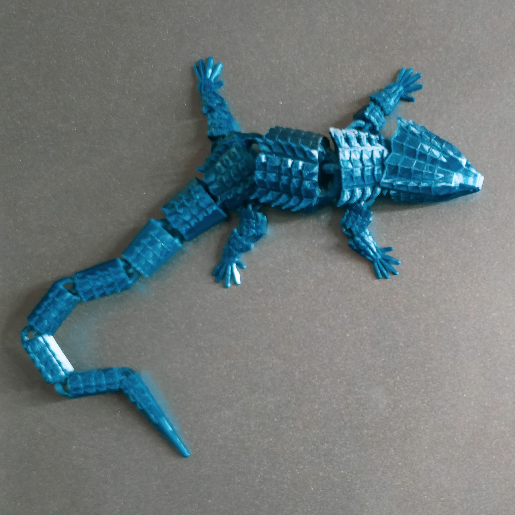 Magnetic Flexi Bearded Dragon: 3D Printed Fridge Magnet