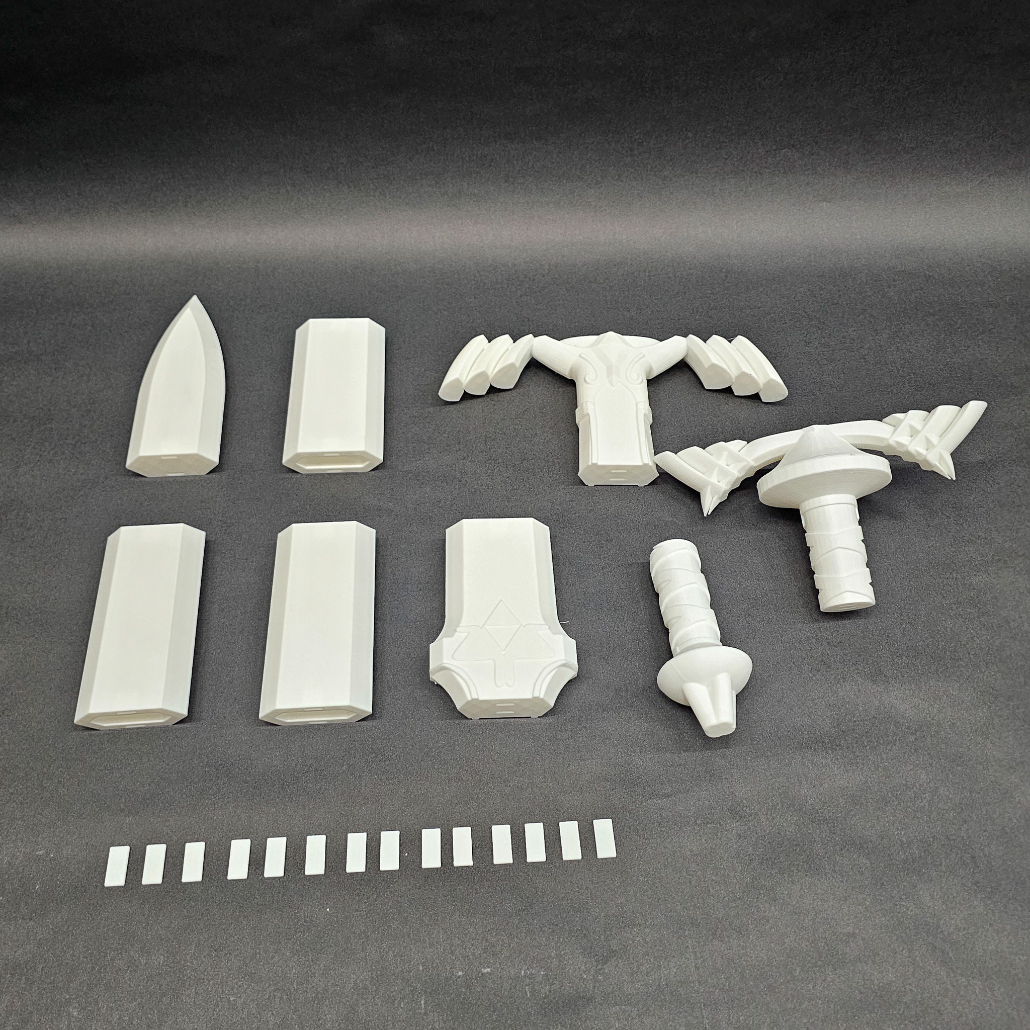 Zelda Sword DIY Kit: 3D Printed PLA, Paintable Fan Art