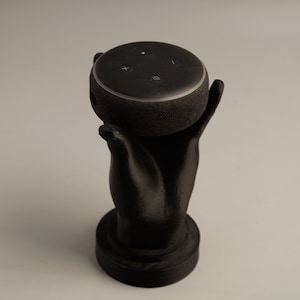 Hand-Shaped Echo Dot Stand: 3D Printed Alexa Holder