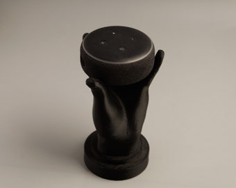 Hand-Shaped Echo Dot Stand: 3D Printed Alexa Holder