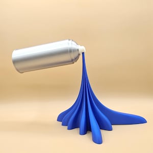 3D Printed Spray Paint Splatter: PLA Wall Art Prop - Etsy