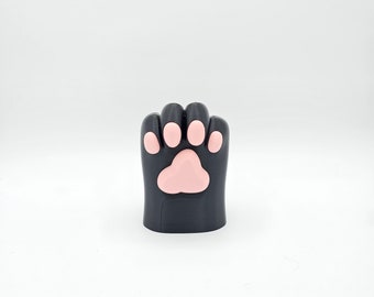 3D Printed Cat Paw Pen Holder: Desk Organizer