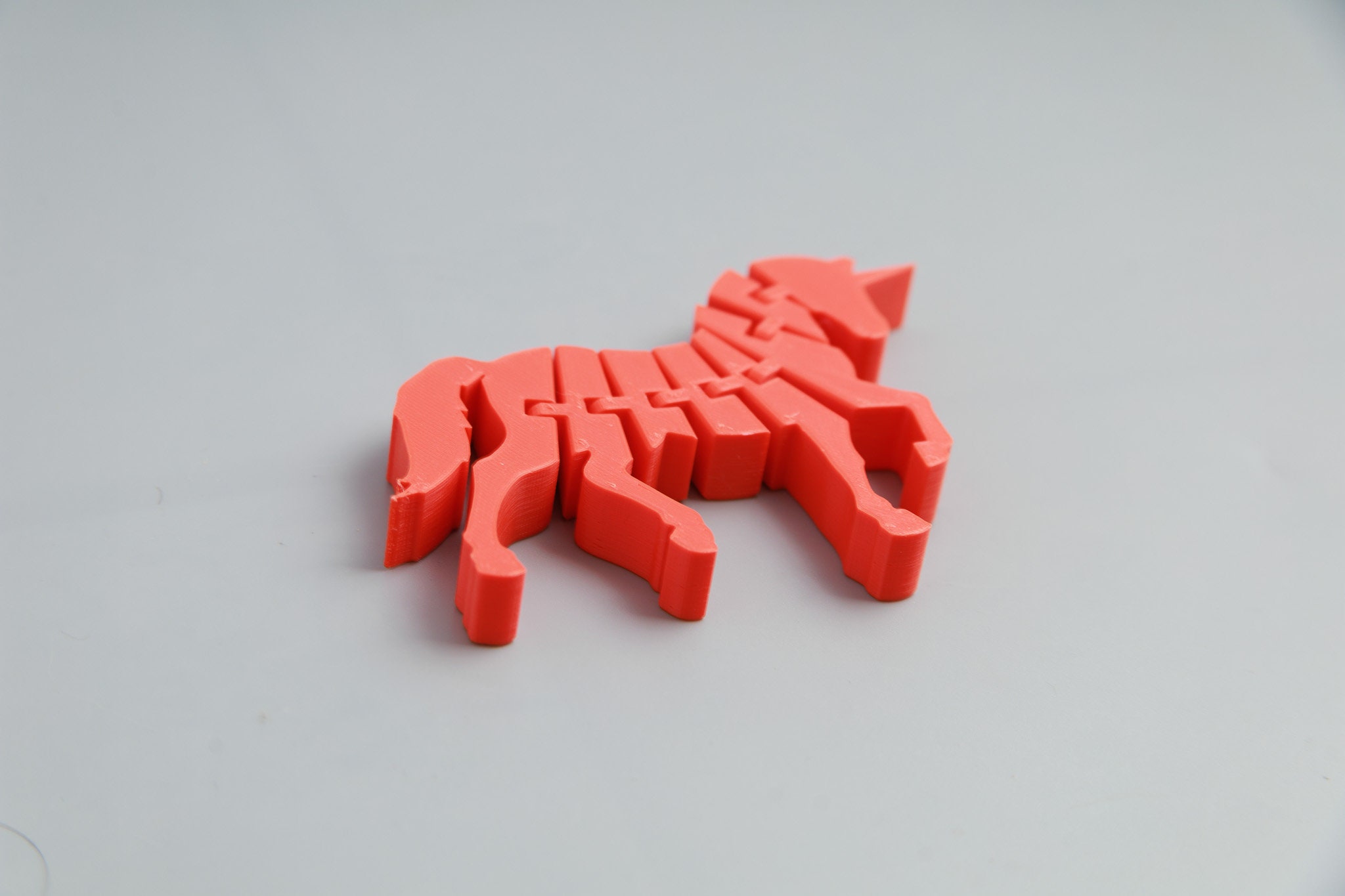 3D Printed Articulating Unicorn Fidget Toy - Many Colors, Poseable