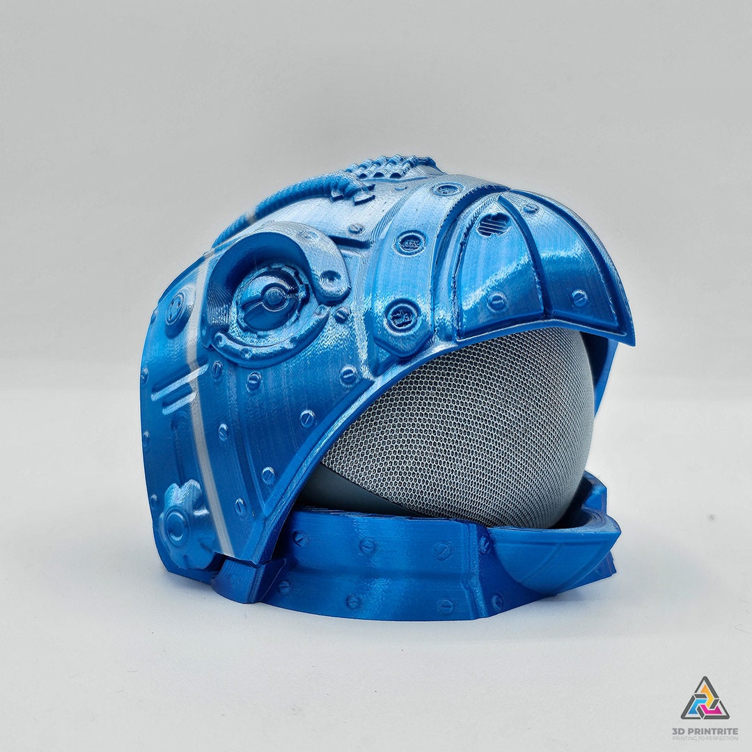 3D Printed Eagle Robot Head - Amazon Echo Dot 4th Gen Cover