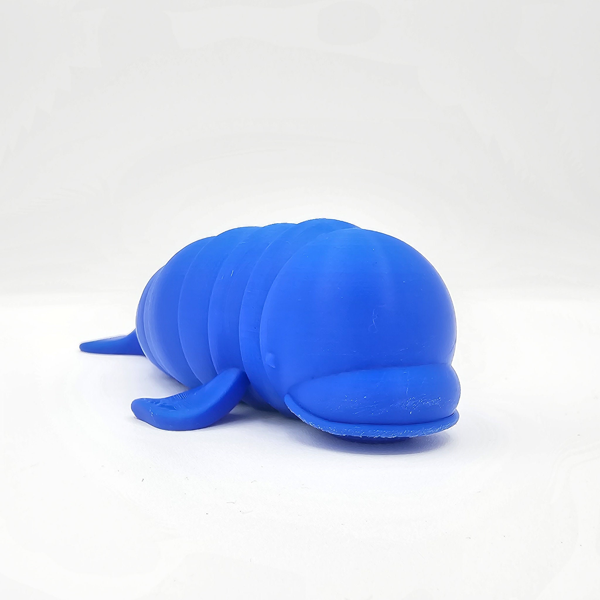 3D Printed Articulated Whale Fidget Toy - Flexible PLA Stim Toy