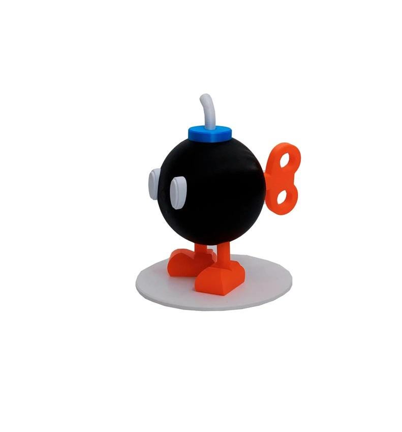 BOB-OMB – 3D Printed Mario Collectible 12”
