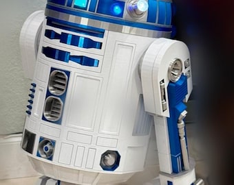 Life-size 3D Printed R2-D2 Droid: 43
