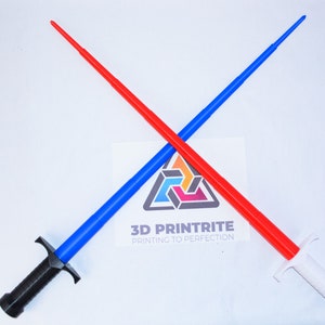 Collapsible Sword! - Makes a Great Sound when opening or closing, opens fast with a flick of the wrist!, 3D Printed, Many Colors To Choose!