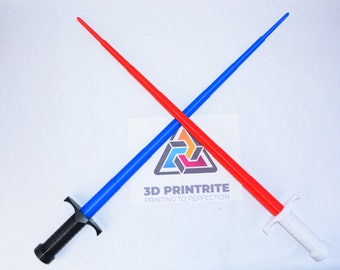 3D Printed Collapsible Toy Sword: Cosplay Prop, Many Colors