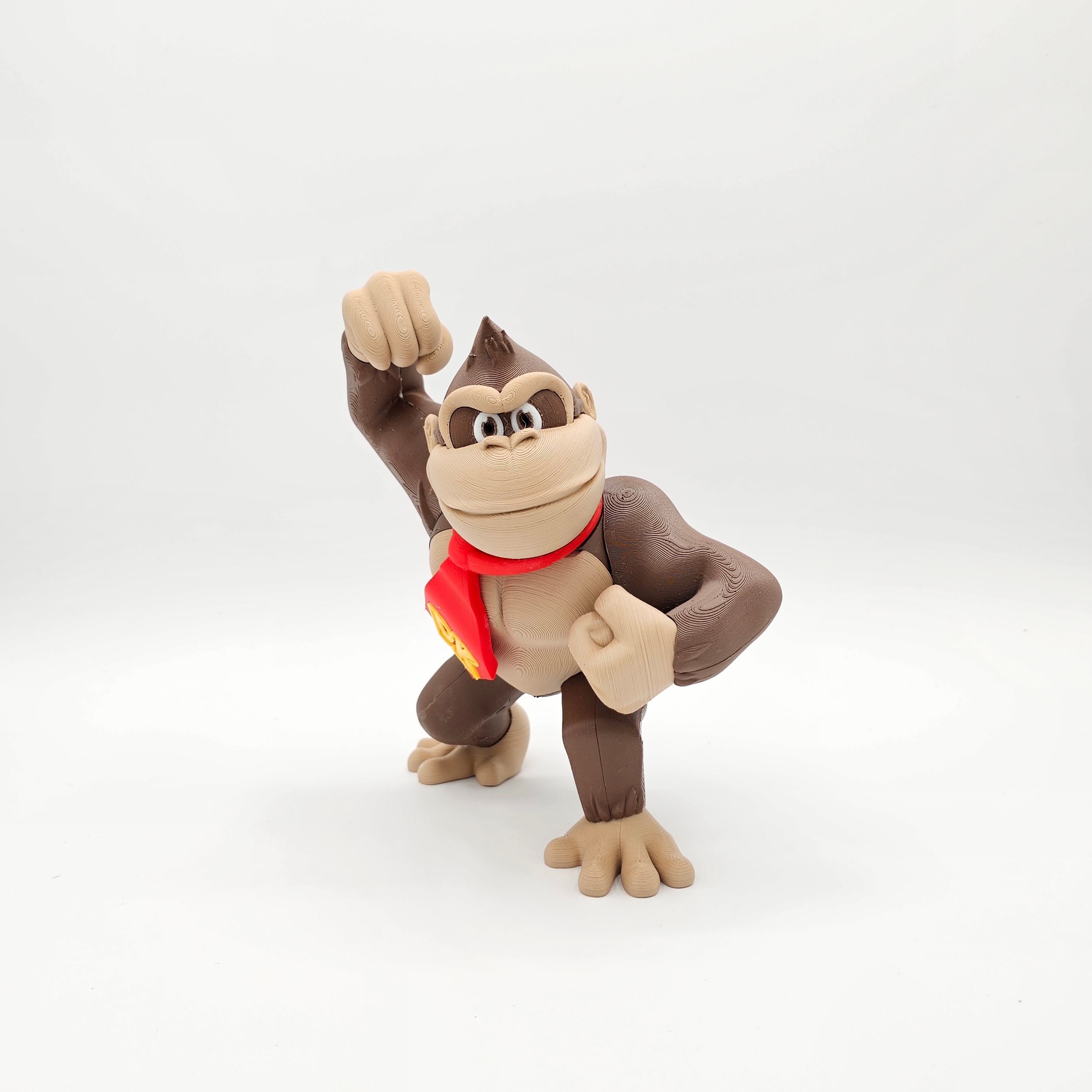 3D Printed Donkey Kong Figure: Retro Arcade Collectible