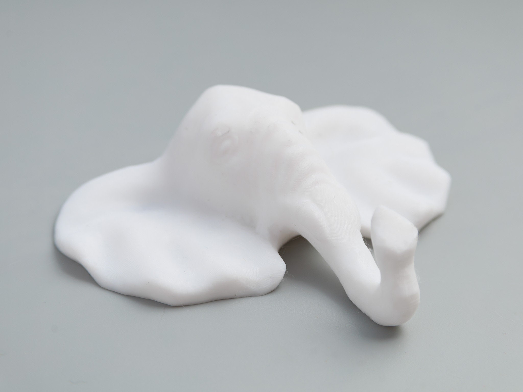 3D Printed Elephant Wall Hanger: Nursery Decor, Color Choices
