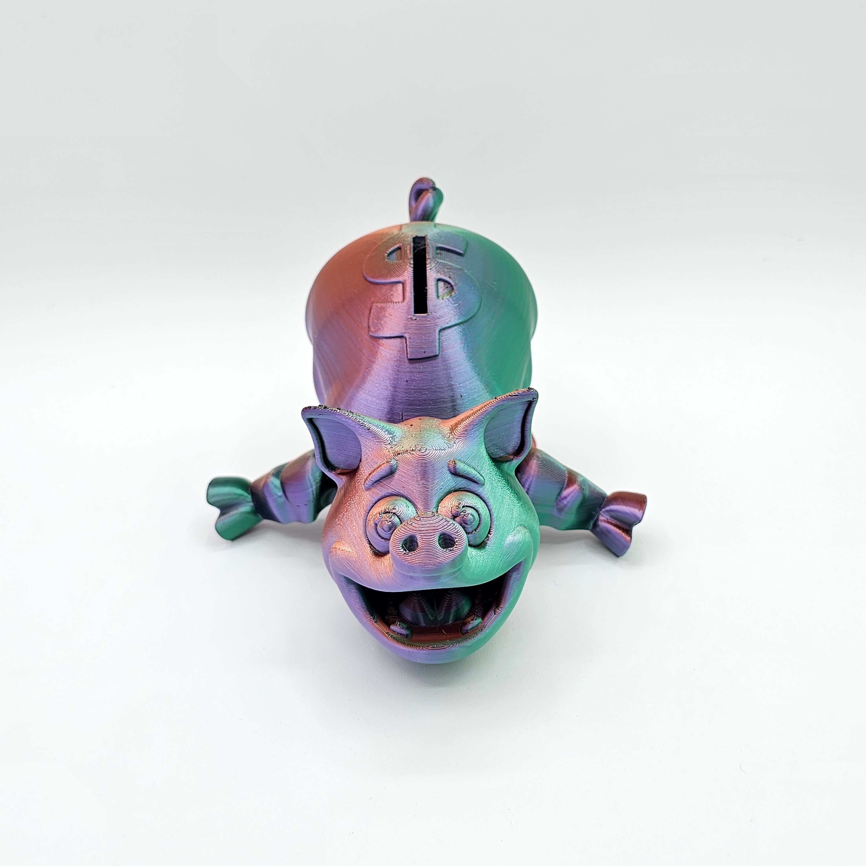 3D Printed Piggy Bank: Customizable Kids Savings Bank