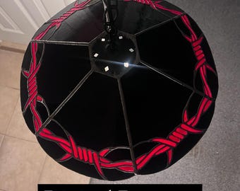 Barbed Wire Lamp Shade Pattern | PDF Download