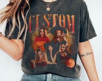 Vintage Custom Girlfriend Shirt, Custom Bootleg Rap Shirt, Custom Photo Vintage Shirts, Custom Your Own Bootleg, Vintage Graphic 90s Shirts