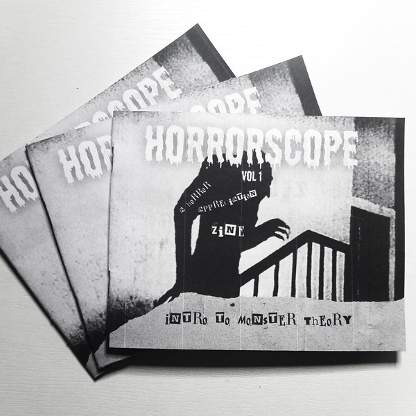 Horrorscope A Horror Appreciation Zine Classic Horror and Monster Lover Fanzine