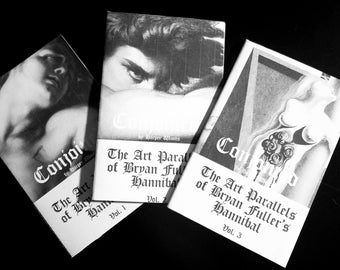 Conjoined Hannibal Art History Mini Zine Horror Fanzine