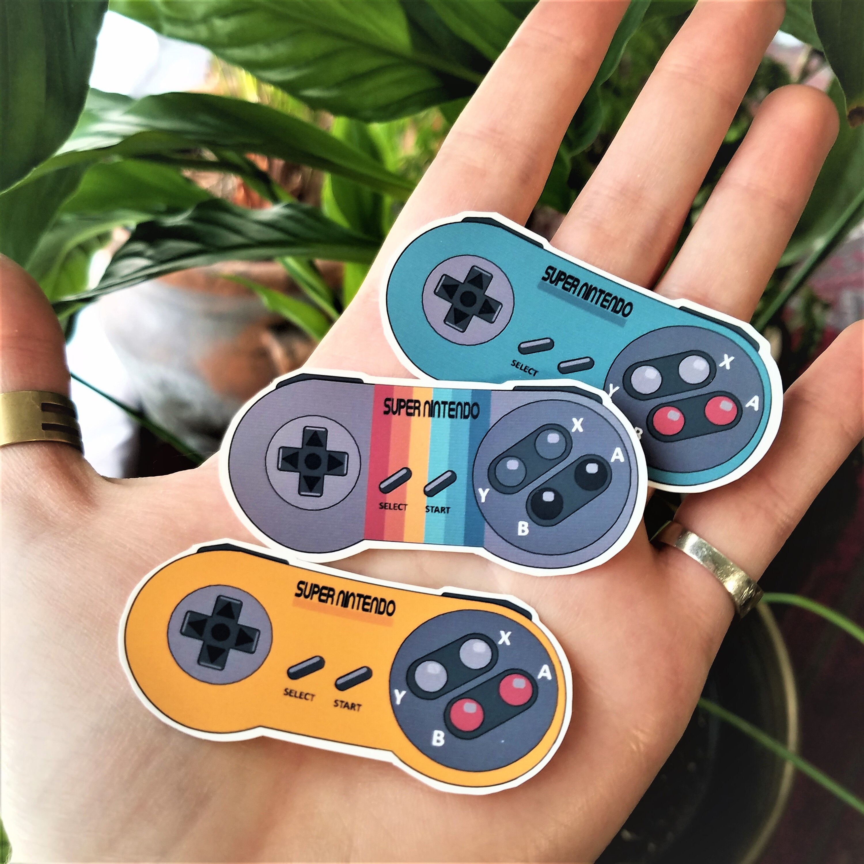 Nintendo Controller Rare Sticker Retro Gamer Stickers Super Nintendo Controller Gaming Laptop - Etsy