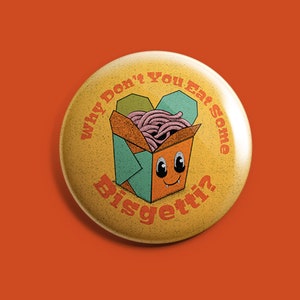 Bisgetti What We Do in the Shadows Vampire Pinback Button
