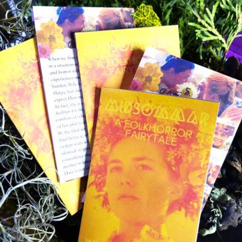 Script Cover Midsommar Midsommar A Folkhorror Fairytale Mini Horror Zine Digital Version - Etsy