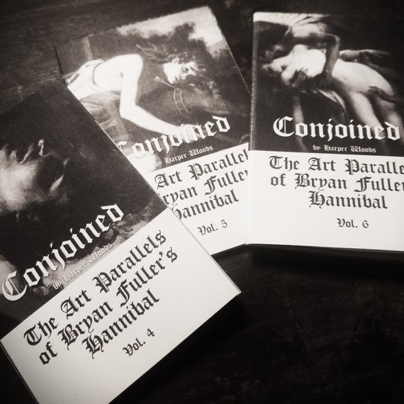 Conjoined Hannibal Art History Mini Zine Horror Fanzine