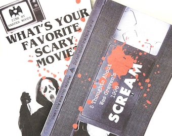 Scream 1996 Mini Zine Horror Fanzine